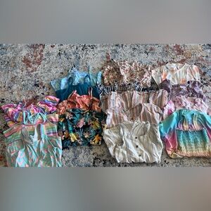 Girls romper lot size 6/7